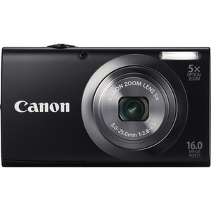 Canon 6191B001 PowerShot A2300 Black 16MP Camera W/ Camera Hardware