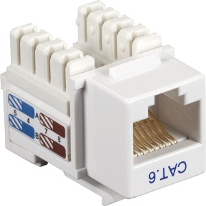 Black Box CAT6 Value Line Keystone Jack White 25 Pack CAT6J-WH-25PAK Black+Box+CAT6+Value+Line+Keystone+Jack+White+25+Pack+CAT6J-WH-25PAK