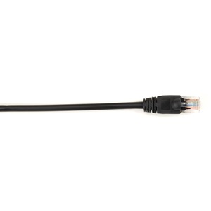 Black+Box+1ft+RJ-45+M%2fM+Cat6+Stranded+Molded+Patch+Cable+Black+25-Pack