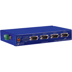 B+B SmartWorx USB To Isolated RS-232/422/485 4 Port USR604