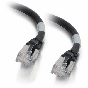 C2G 12ft Cat6 Snagless Shielded (STP) Network Patch Cable - Black C2G+12ft+Cat6+Snagless+Shielded+(STP)+Network+Patch+Cable+-+Black