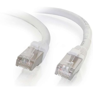 C2G+7ft+Cat6+Snagless+Shielded+(STP)+Network+Patch+Cable+-+White