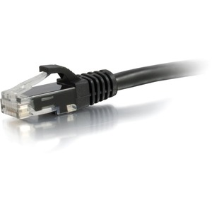 C2G 6" Cat5e Snagless Unshielded (UTP) Network Patch Ethernet Cable - Black C2G+6%22+Cat5e+Snagless+Unshielded+(UTP)+Network+Patch+Ethernet+Cable+-+Black