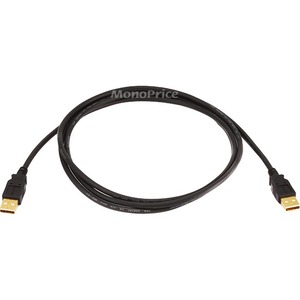 Monoprice+6ft+USB+2.0+A+Male+to+A+Male+28%2f24AWG+Cable+Gold+Plated