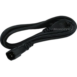 Monoprice 6ft 18AWG Power Adapter Cord Cable Black