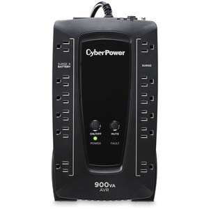 CyberPower+AVR+Series+AVRG900U+900VA+480W+Desktop+UPS+with+AVR+and+USB