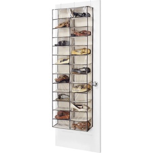 Whitmor+Over+the+Door+Shoe+Shelves%2c+Holds+26+Pairs+6470-4457