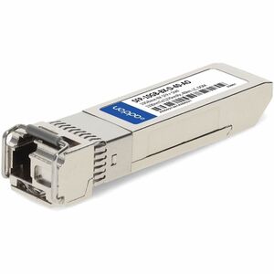 AddOn+MSA+%26+TAA+Compliant+10GBase-BX+SFP%2b+Transceiver+(1330nmTx%2f1270nmRx%2c+40km)