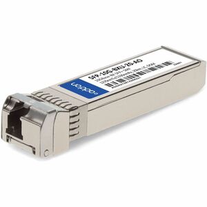 AddOn+Cisco+SFP-10G-BX-U-20+Compatible+TAA+Compliant+10GBase-BX+SFP%2b+Transceiver+SMF+1270nmTx%2f1330nmRx+20km+LC+DOM+SFP10GBXU20AO