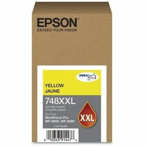 Epson 748 Original High Yield Inkjet Ink Cartridge Yellow 1 Pack T748XXL420