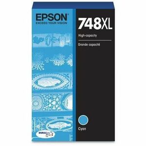 Epson DURABrite Pro 748 Original High Yield Inkjet Ink Cartridge Cyan T748XL220