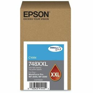 Epson DURABrite Pro 748 Original High Yield Inkjet Ink Cartridge C 1 Pack