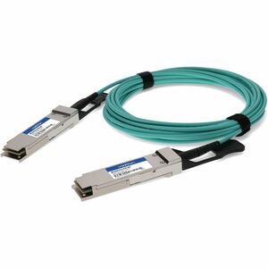 AddOn Mellanox MC220731V-010 Compatible TAA Compliant 56GBase-AOC QSFP+ to QSFP+ Direct Attach Cable 850nm MMF 10m MC220731V010AO