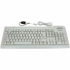 Seal+Shield+Silver+Seal+Medical+Grade+Waterproof+Keyboard+White