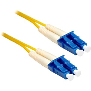 ENET 8M LC/LC Duplex Single-mode 9/125 OS1 or Better Yellow Fiber Patch Cable 8 meter LC-LC Individually Tested LC2SM8MENC