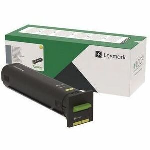 Lexmark Original Standard Yield Laser Toner Cartridge Yellow 1 Pack