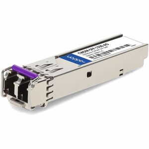 AddOn+Cisco+CWDM-SFP-1330+Compatible+TAA+Compliant+1000Base-CWDM+SFP+Transceiver+SMF+1330nm+100km+LC+CWDMSFP1330AO