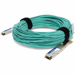 AddOn Arista Networks AOC-Q-Q-100G-20M Compatible TAA Compliant 100GBase-AOC QSFP28 to QSFP28 Direct Attach Cable 850nm MMF 20m AOCQQ100G20MAO