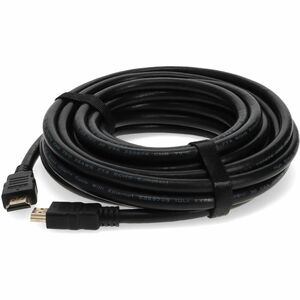 AddOn+25ft+HDMI+1.4+Male+To+HDMI+1.4+Male+Cable+Black+HDMIHSMM25