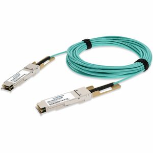 AddOn MSA Compliant 100GBase-AOC QSFP28 Active Optical Cable 850nm MMF 1m QSFP100GBAOC1MAO