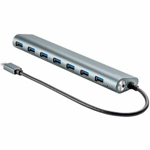 Monoprice 7 Port USB 3.0 Hub for use with USB-C Devices - Aluminum