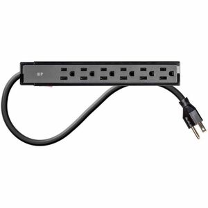 Monoprice Obsidian 15873 6-Outlets Surge Suppressor/Protector