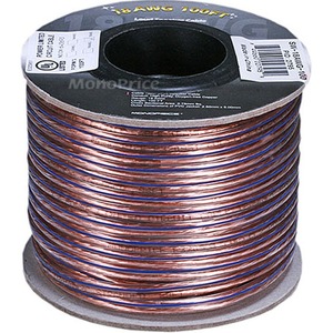 Monoprice Choice Series 18AWG Oxygen-Free Pure Bare Copper Speaker Wire 100ft