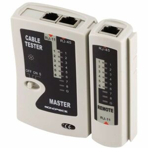 Monoprice RJ11 and RJ45 Modular Plug Tester