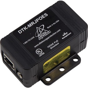 DITEK DTK-MRJPOES Shielded Gigabit Power Over Ethernet Surge Protection