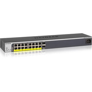 Netgear ProSafe GS418TPP 16 Ports Manageable Ethernet Switch - Gigabit  Ethernet - 1000Base-X - Unifi