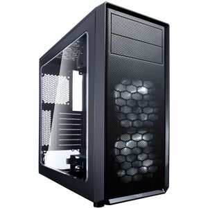 Fractal Design Focus G Mid-Tower 5-Bay Computer Case with Side Window - Black Fractal+Design+Focus+G+Mid-Tower+5-Bay+Computer+Case+with+Side+Window+-+Black