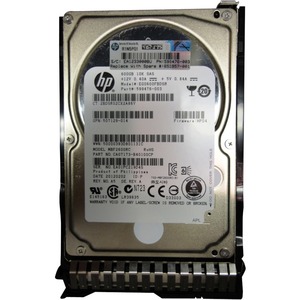 HPE Sourcing 600 GB Hard Drive 2.5" Internal SAS 6Gb/s SAS 653957001