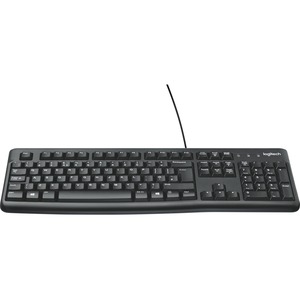 K120 Keyboard - Cable Connectivity - Interface - Slovak - QWERTZ Layout - Black - Unifi