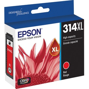 Epson Claria Photo HD T314XL Original Inkjet Ink Cartridge Red 1 Pack T314XL820S