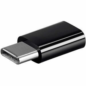 Monoprice USB-C Male to Micro B Female Adapter Black