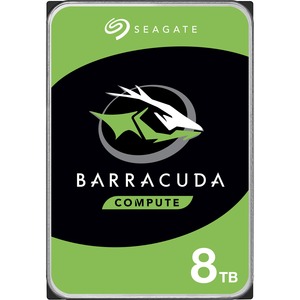 Seagate Barracuda 3.5" HDD 8TB 6Gbs SATA Internal Hardrive