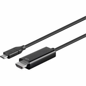 Monoprice+USB-C+to+HDMI+Cable+10.8Gbps+4K%4030Hz+Thunderbolt+4%2f3+Compatible+Black+6ft