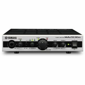 Yamaha+Mixer+AMP+With+3+Stereo+Inputs+and+2+Microphone+Inputs+MA2030A