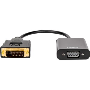 Rocstor+Premium+DVI-D+to+VGA+Active+Adapter+6+Inch+-+Black