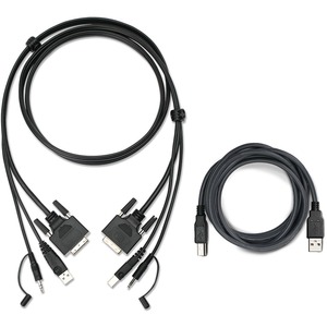 IOGEAR+6+Ft.+DVI+USB+KVM+Cable+Kit+with+Audio+TAA+G2L702UTAA3
