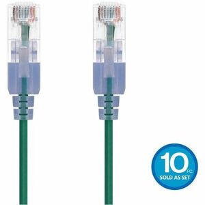 Monoprice SlimRun Patch UTP Category 6a Network Cable