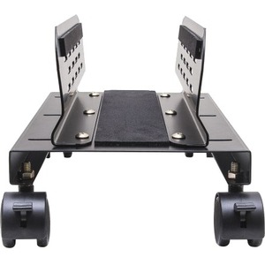 IO+Crest+Slim+PC+or+UPS+Metal+Floor+Stand+with+Adjustable+Width+and+Caster+Wheels