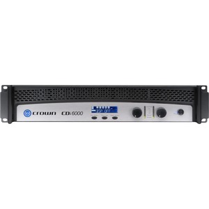 Crown+CDi+6000+Amplifier+4200+W+RMS+2+Channel+Black+NCDI6000