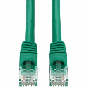 AddOn 30ft Green CAT 6A PVC Ethernet Cable Snagless Bubble Boot RJ-45 M/M ADD30FCAT6AGN