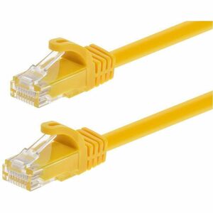 Monoprice Cat6 3ft Snagless Yellow Patch Cable 11338 Monoprice+Cat6+3ft+Snagless+Yellow+Patch+Cable+11338