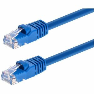 MonoPrice 4975 6in Cat5e Snagless UTP Network Patch Cable, Blue MonoPrice+4975+6in+Cat5e+Snagless+UTP+Network+Patch+Cable%2c+Blue