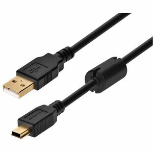 Monoprice+5449+10ft+USB+2.0+A+to+Mini-B+5pin+28%2f24AWG+Cable+w%2f+Ferrite+Core