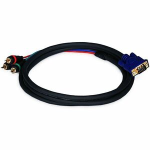 Monoprice 6ft VGA to 3 RCA Component Video Cable HD15 3-RCA Monoprice+6ft+VGA+to+3+RCA+Component+Video+Cable+HD15+3-RCA
