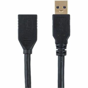 Monoprice+Select+Series+USB+3.0+USB-A+to+USB-A+Female+Extension+Cable+Black+1.5ft
