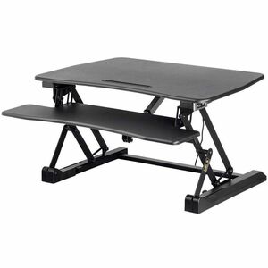 Workstream Electric Height Adjustable Sit-Stand Workstation Desk Converter 36in Workstream+Electric+Height+Adjustable+Sit-Stand+Workstation+Desk+Converter+36in